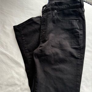 J. Crew Factory Black Straight Leg Jeans